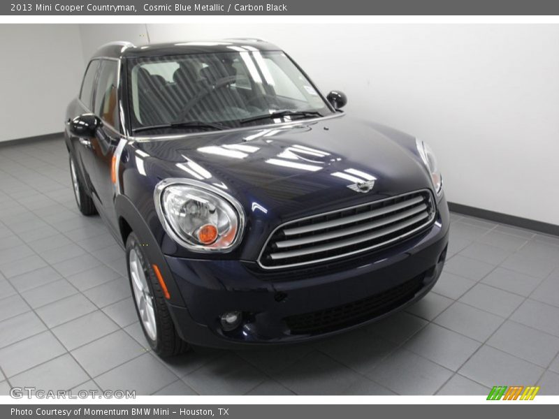 Cosmic Blue Metallic / Carbon Black 2013 Mini Cooper Countryman