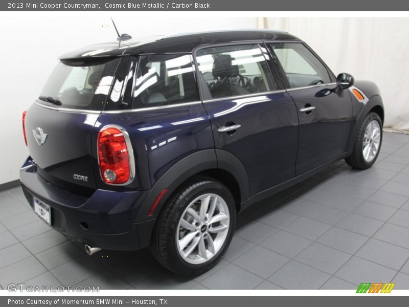 Cosmic Blue Metallic / Carbon Black 2013 Mini Cooper Countryman