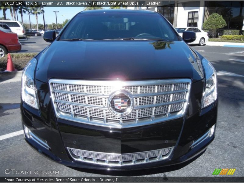 Black Raven / Jet Black/Light Wheat Opus Full Leather 2013 Cadillac XTS Platinum FWD