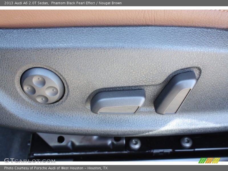 Phantom Black Pearl Effect / Nougat Brown 2013 Audi A6 2.0T Sedan