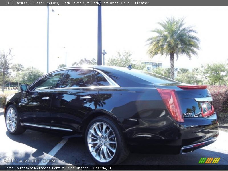 Black Raven / Jet Black/Light Wheat Opus Full Leather 2013 Cadillac XTS Platinum FWD