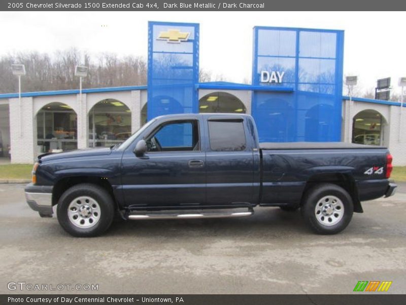 Dark Blue Metallic / Dark Charcoal 2005 Chevrolet Silverado 1500 Extended Cab 4x4