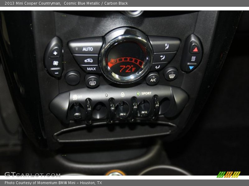 Cosmic Blue Metallic / Carbon Black 2013 Mini Cooper Countryman