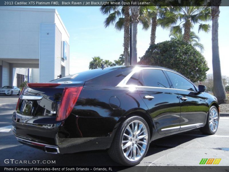 Black Raven / Jet Black/Light Wheat Opus Full Leather 2013 Cadillac XTS Platinum FWD