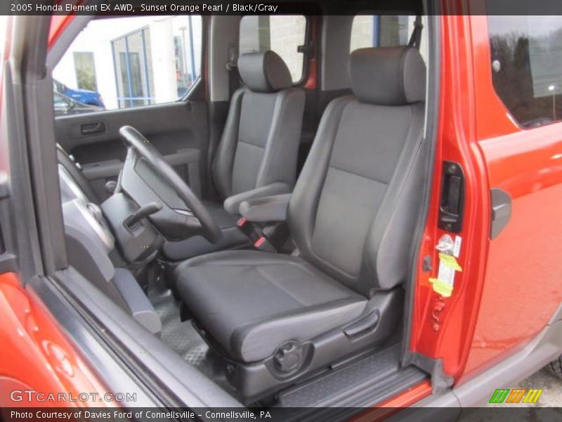  2005 Element EX AWD Black/Gray Interior