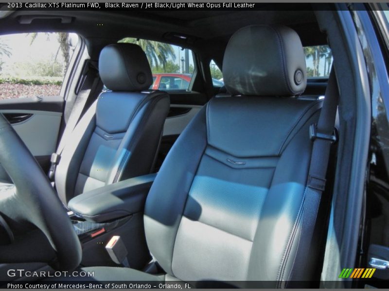 Black Raven / Jet Black/Light Wheat Opus Full Leather 2013 Cadillac XTS Platinum FWD