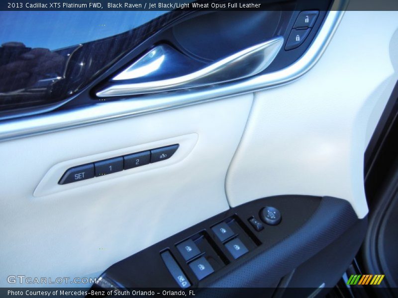 Black Raven / Jet Black/Light Wheat Opus Full Leather 2013 Cadillac XTS Platinum FWD