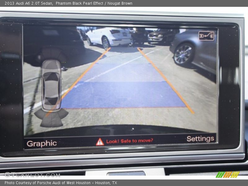 Phantom Black Pearl Effect / Nougat Brown 2013 Audi A6 2.0T Sedan