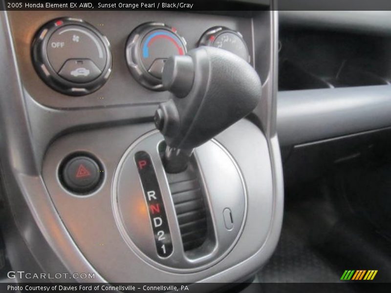Sunset Orange Pearl / Black/Gray 2005 Honda Element EX AWD