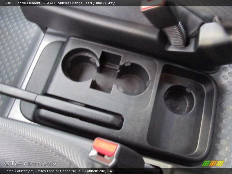 Sunset Orange Pearl / Black/Gray 2005 Honda Element EX AWD