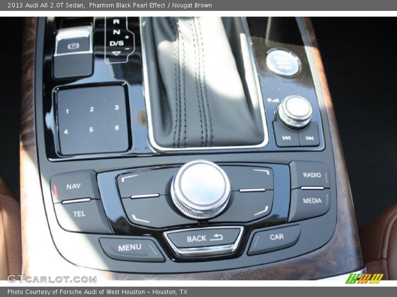 Phantom Black Pearl Effect / Nougat Brown 2013 Audi A6 2.0T Sedan