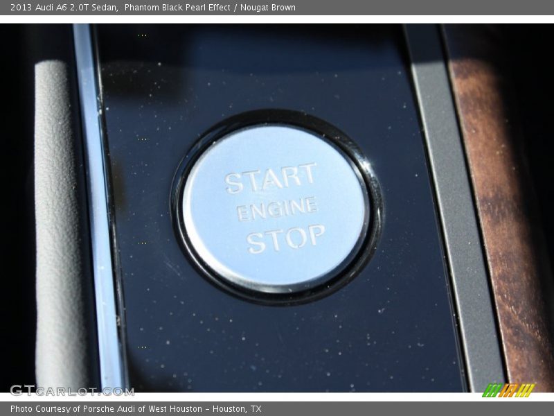 Phantom Black Pearl Effect / Nougat Brown 2013 Audi A6 2.0T Sedan