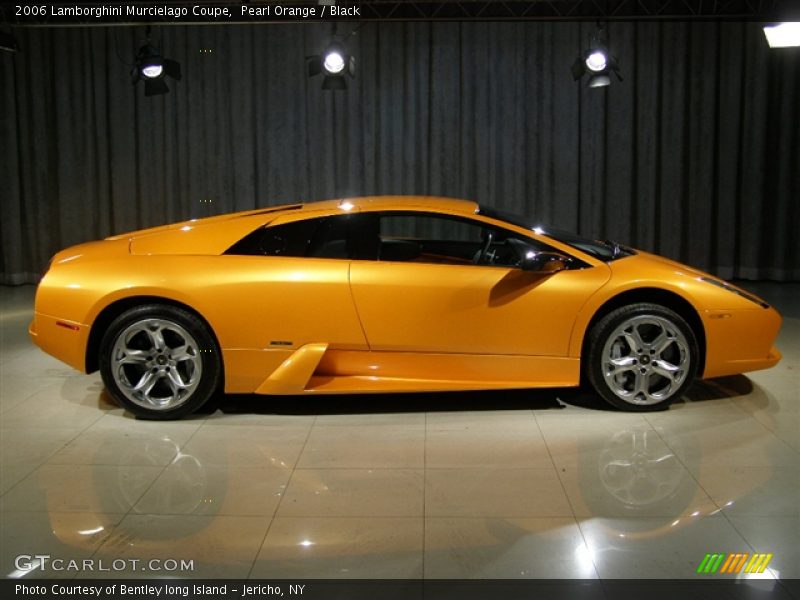 2006 Lamborghini Murcielago, Pearl Orange / Black/Orange, Profile - 2006 Lamborghini Murcielago Coupe