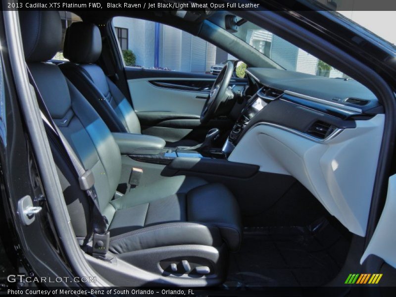 Black Raven / Jet Black/Light Wheat Opus Full Leather 2013 Cadillac XTS Platinum FWD