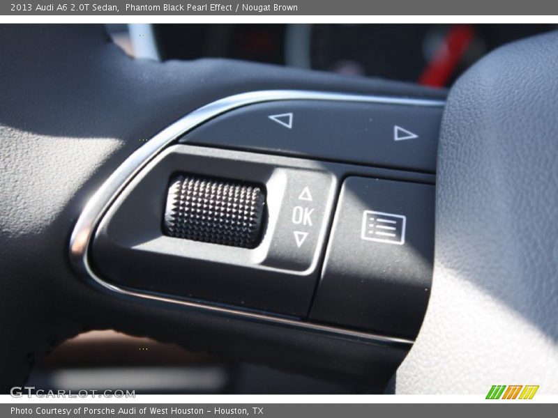 Phantom Black Pearl Effect / Nougat Brown 2013 Audi A6 2.0T Sedan
