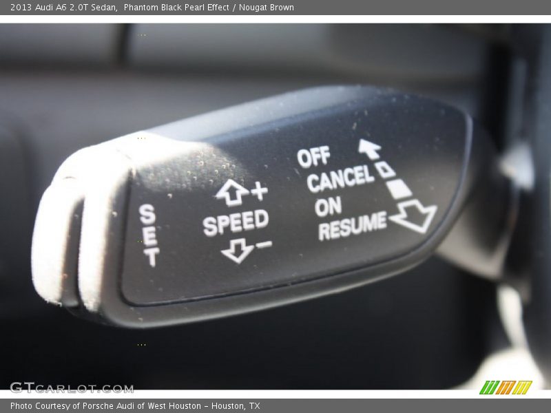 Phantom Black Pearl Effect / Nougat Brown 2013 Audi A6 2.0T Sedan