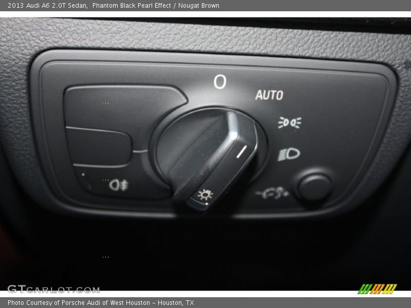 Phantom Black Pearl Effect / Nougat Brown 2013 Audi A6 2.0T Sedan