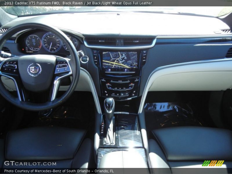 Black Raven / Jet Black/Light Wheat Opus Full Leather 2013 Cadillac XTS Platinum FWD