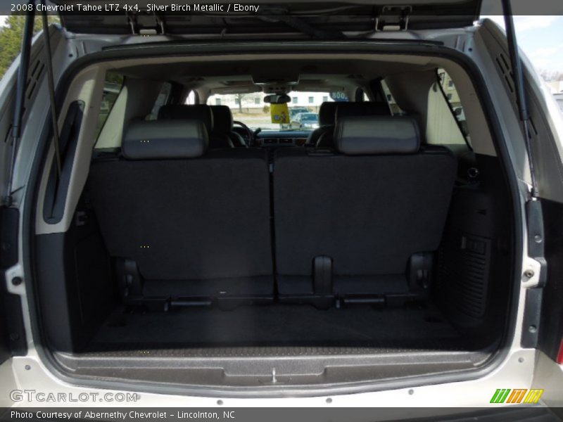 Silver Birch Metallic / Ebony 2008 Chevrolet Tahoe LTZ 4x4