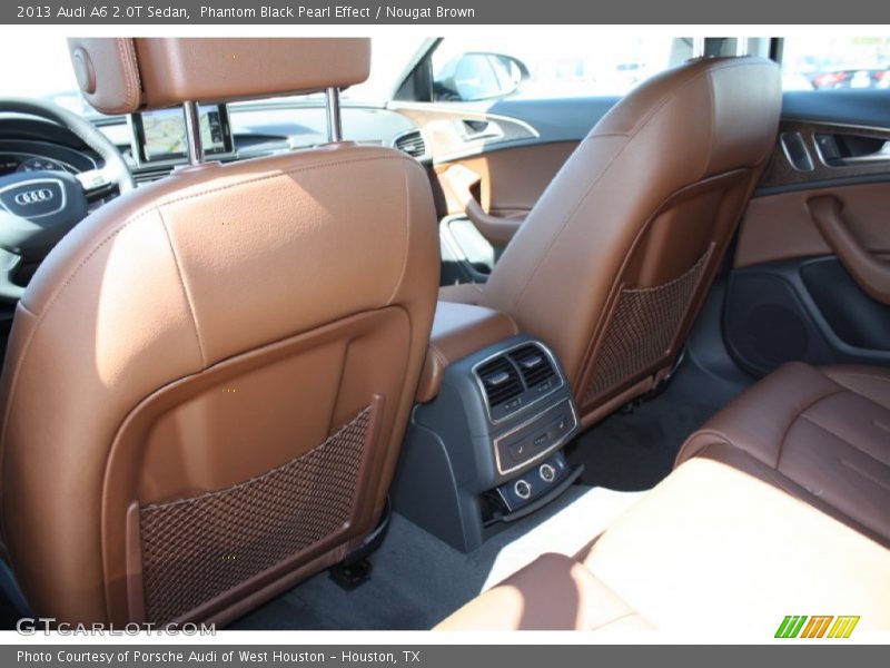 Phantom Black Pearl Effect / Nougat Brown 2013 Audi A6 2.0T Sedan