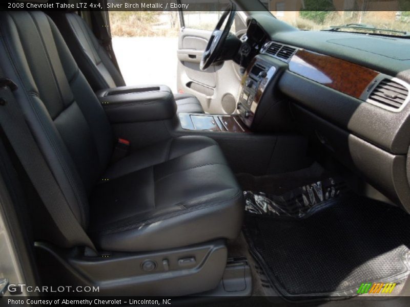 Silver Birch Metallic / Ebony 2008 Chevrolet Tahoe LTZ 4x4
