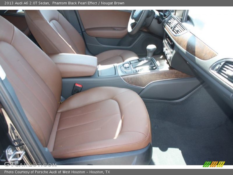  2013 A6 2.0T Sedan Nougat Brown Interior