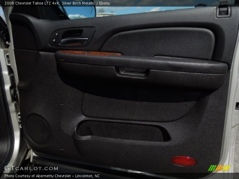 Silver Birch Metallic / Ebony 2008 Chevrolet Tahoe LTZ 4x4