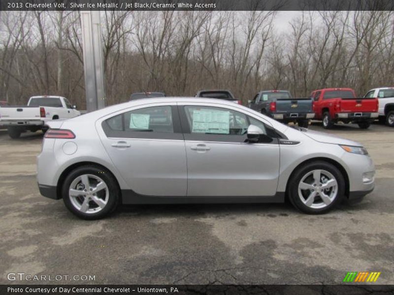 Silver Ice Metallic / Jet Black/Ceramic White Accents 2013 Chevrolet Volt