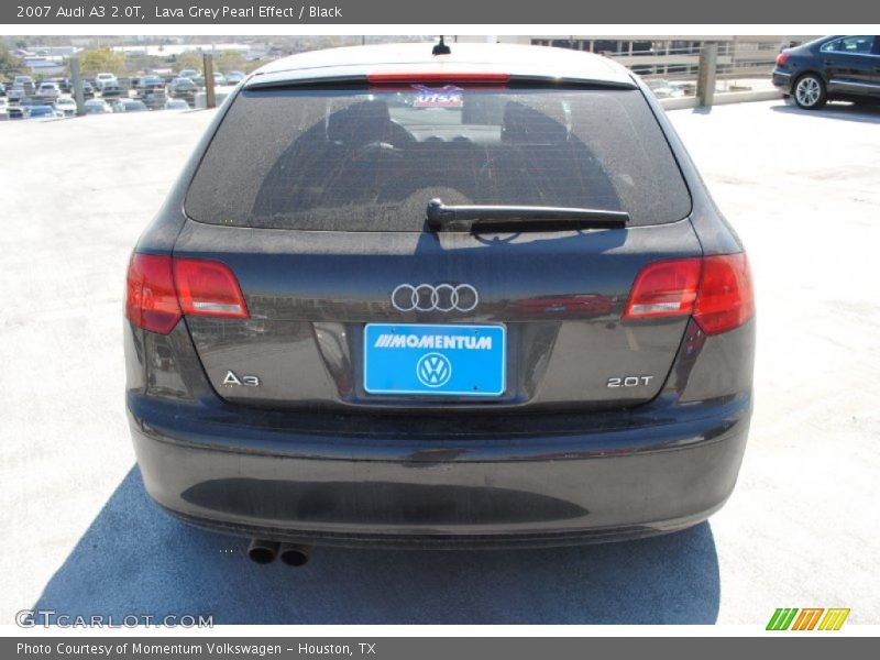 Lava Grey Pearl Effect / Black 2007 Audi A3 2.0T