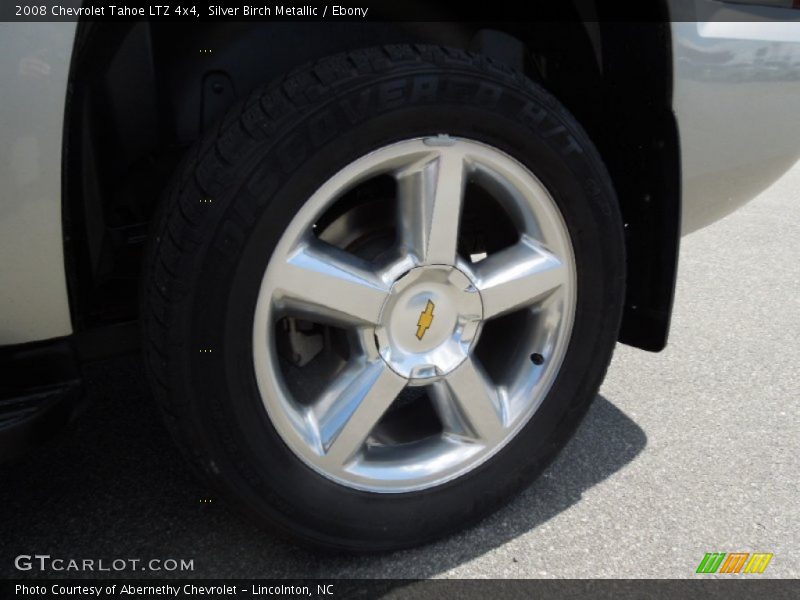 Silver Birch Metallic / Ebony 2008 Chevrolet Tahoe LTZ 4x4