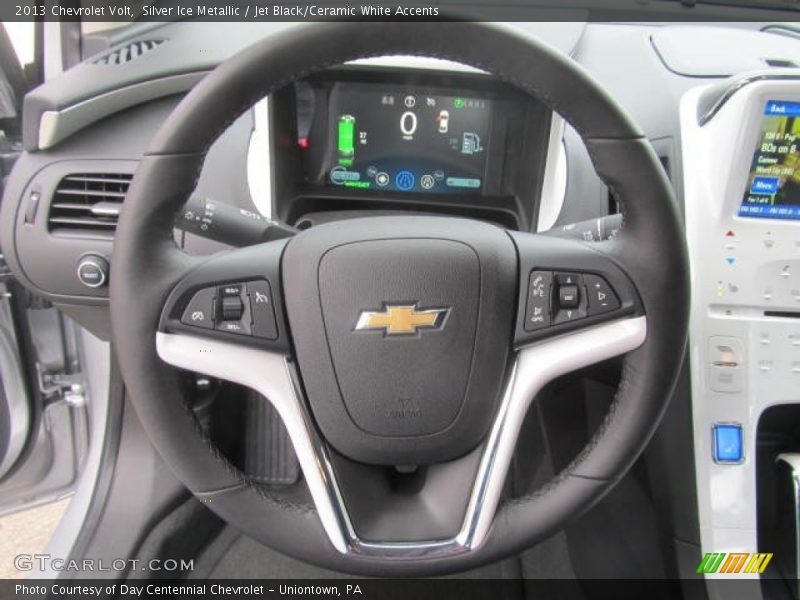 Silver Ice Metallic / Jet Black/Ceramic White Accents 2013 Chevrolet Volt