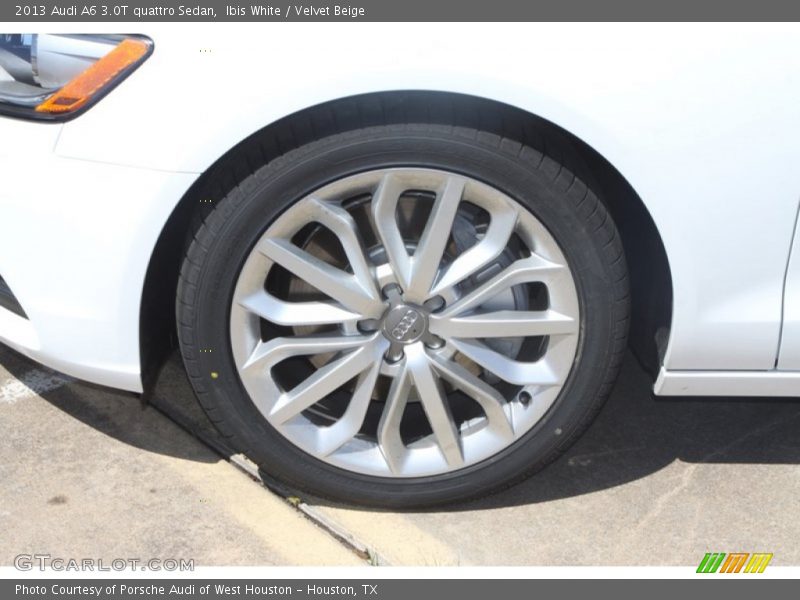 Ibis White / Velvet Beige 2013 Audi A6 3.0T quattro Sedan