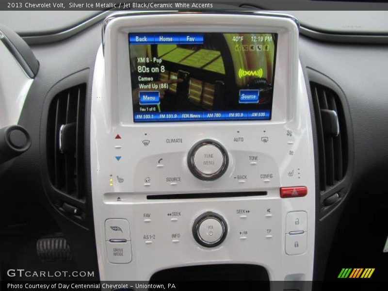 Silver Ice Metallic / Jet Black/Ceramic White Accents 2013 Chevrolet Volt