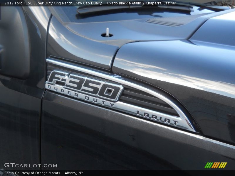Tuxedo Black Metallic / Chaparral Leather 2012 Ford F350 Super Duty King Ranch Crew Cab Dually