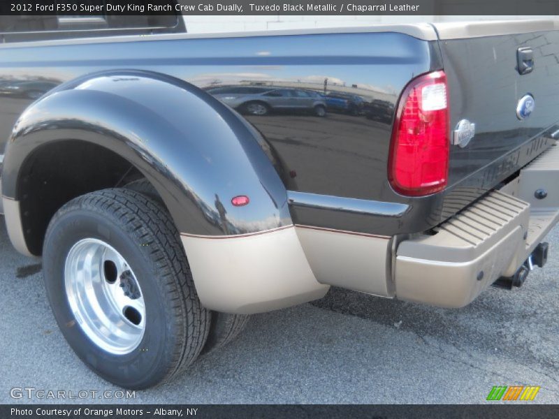 Tuxedo Black Metallic / Chaparral Leather 2012 Ford F350 Super Duty King Ranch Crew Cab Dually