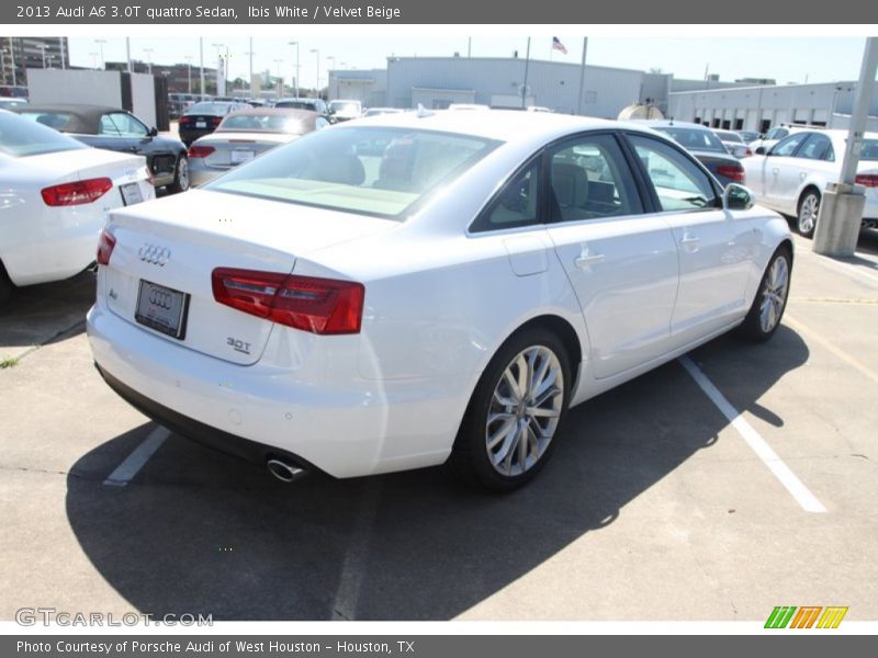 Ibis White / Velvet Beige 2013 Audi A6 3.0T quattro Sedan
