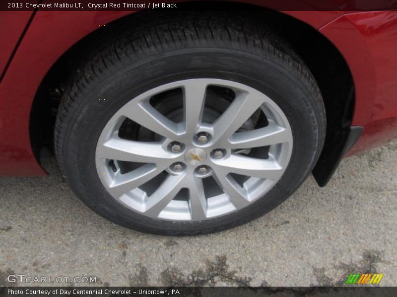 Crystal Red Tintcoat / Jet Black 2013 Chevrolet Malibu LT