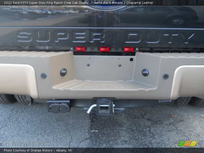 Tuxedo Black Metallic / Chaparral Leather 2012 Ford F350 Super Duty King Ranch Crew Cab Dually