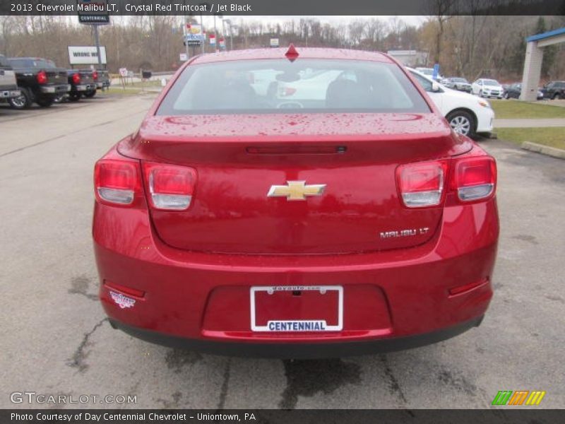 Crystal Red Tintcoat / Jet Black 2013 Chevrolet Malibu LT