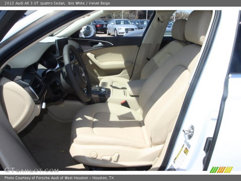 Ibis White / Velvet Beige 2013 Audi A6 3.0T quattro Sedan