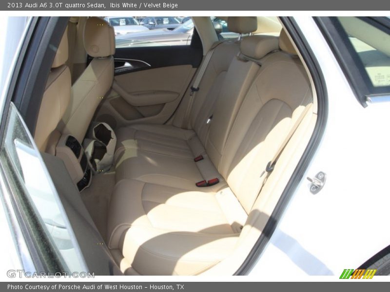 Ibis White / Velvet Beige 2013 Audi A6 3.0T quattro Sedan