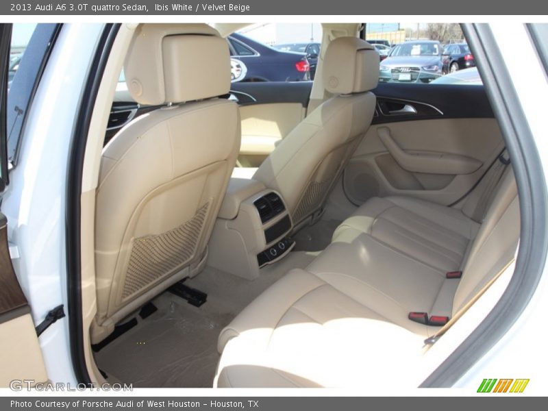 Ibis White / Velvet Beige 2013 Audi A6 3.0T quattro Sedan