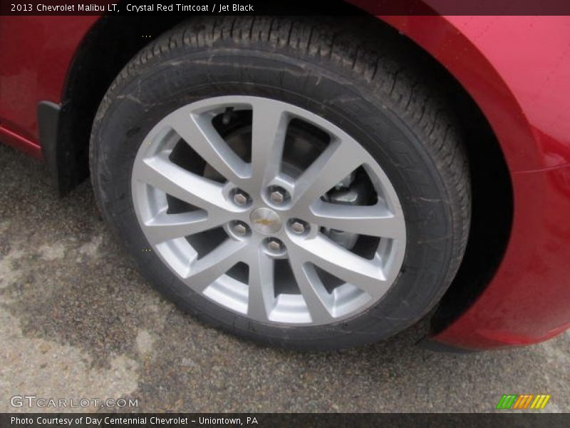 Crystal Red Tintcoat / Jet Black 2013 Chevrolet Malibu LT