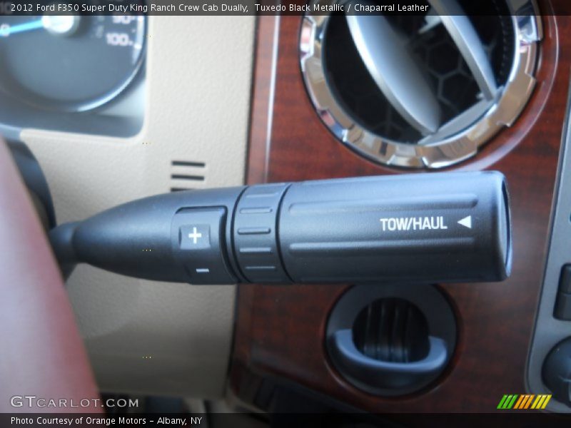 Tuxedo Black Metallic / Chaparral Leather 2012 Ford F350 Super Duty King Ranch Crew Cab Dually