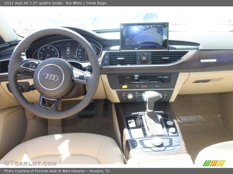Ibis White / Velvet Beige 2013 Audi A6 3.0T quattro Sedan