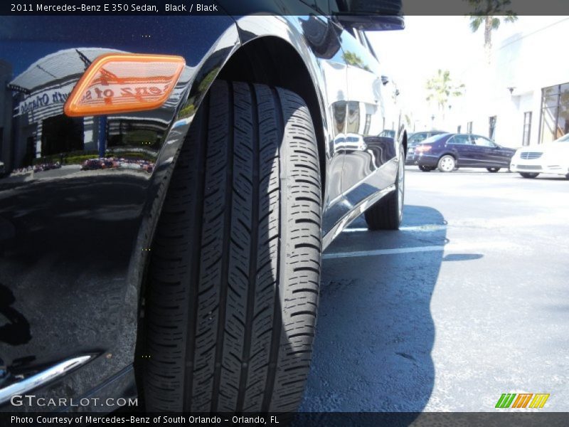 Black / Black 2011 Mercedes-Benz E 350 Sedan