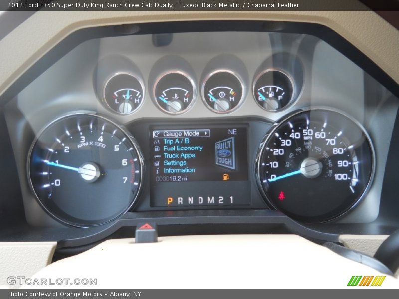 Tuxedo Black Metallic / Chaparral Leather 2012 Ford F350 Super Duty King Ranch Crew Cab Dually