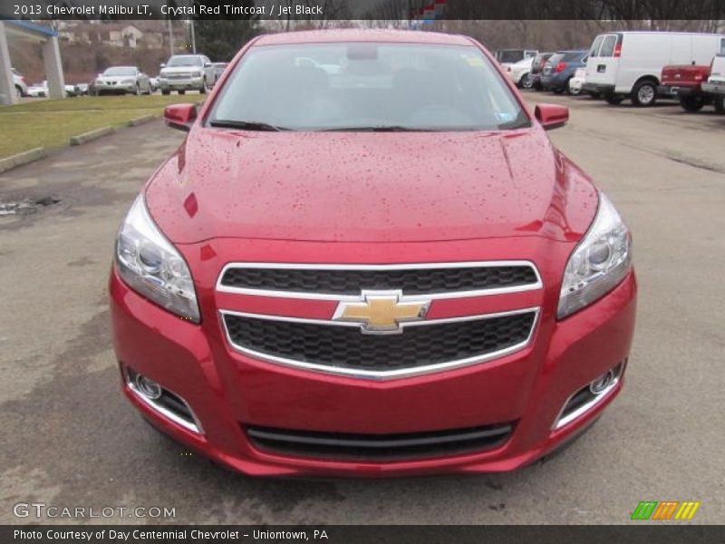 Crystal Red Tintcoat / Jet Black 2013 Chevrolet Malibu LT
