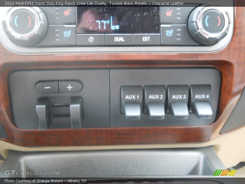 Tuxedo Black Metallic / Chaparral Leather 2012 Ford F350 Super Duty King Ranch Crew Cab Dually
