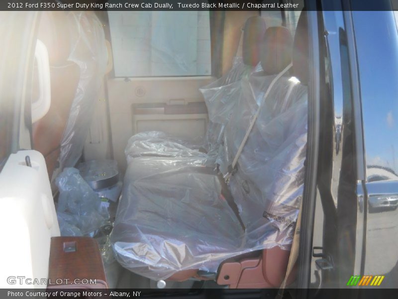 Tuxedo Black Metallic / Chaparral Leather 2012 Ford F350 Super Duty King Ranch Crew Cab Dually